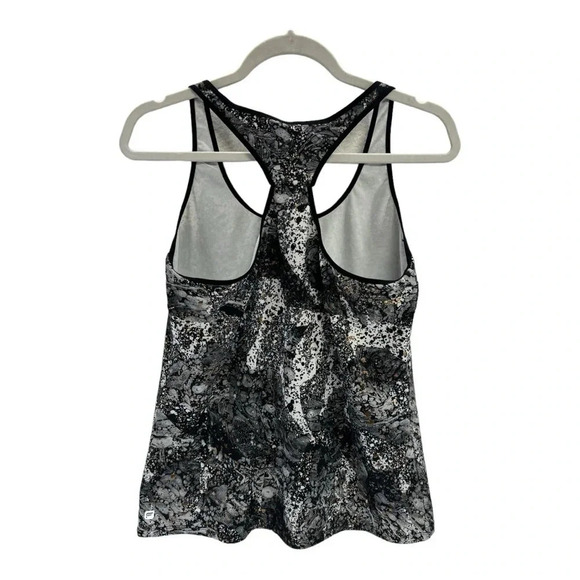 Fabletics Eiffel Tank Women‎ Medium Gilded Granite Scoop Neck Racerback - Picture 7 of 7